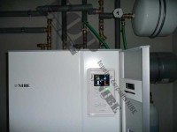 Instalace tepelného čerpadla země-voda NIBE F1245 - reference - instalace